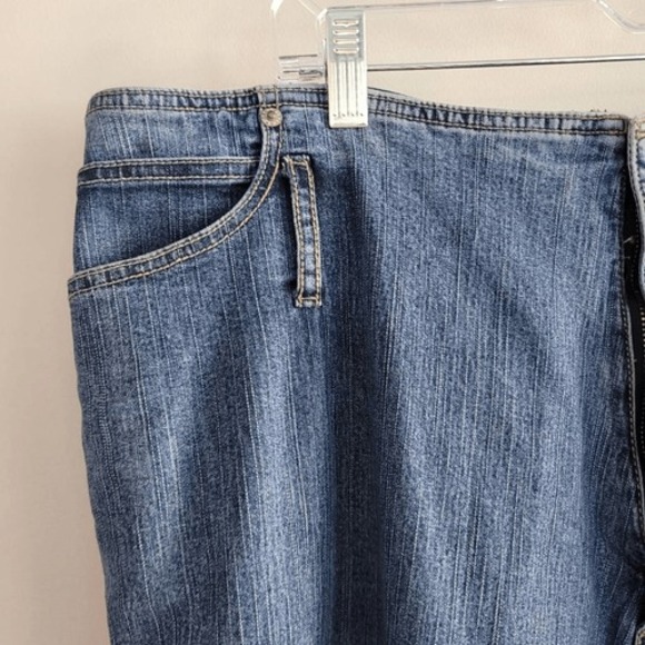 Vintage Y2K size 26 lazer jeans flared grunge rocker everyday denim - Picture 3 of 13